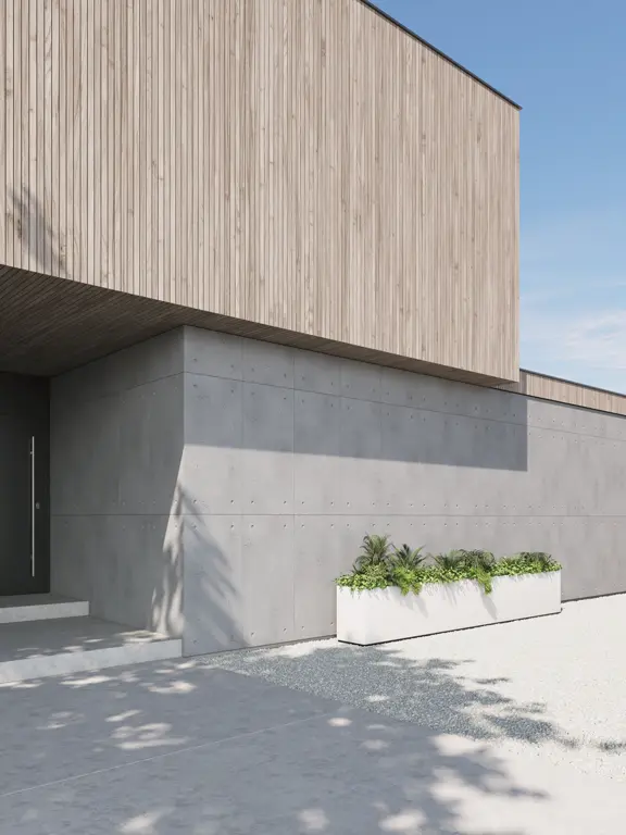 Zacieki na betonie architektonicznym