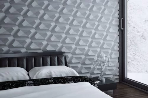 Wyjątkowa aranżacja sypialni z wykorzystaniem betonu architektonicznego VHCT®
