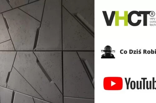 Montaż płyt z betonu architektonicznego - VHCT®