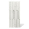 Płyta betonowa na ścianę 3D PB42 1350x600x30,, biały B0, beton architektoniczny
