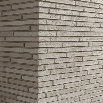 Narożnik do cegły betonowej long Puro Duna jasnoszary 250/100x40x20