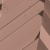 Płyta betonowa na ścianę 3D PB70A 1200x600x35, brudny róż CL07; wzór A, beton architektoniczny