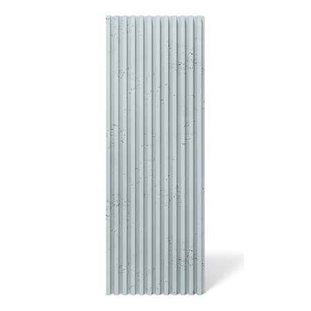 Płyta betonowa na ścianę 3D PB38 1350x480x30, jasny błękit CL06, beton architektoniczny