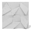 Płyta betonowa na ścianę 3D PB06B 600x600x42, jasnoszary S50; wzór B, beton architektoniczny