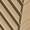 Płyta betonowa na ścianę 3D PB45 1188x600x25, miodowy CL03, beton architektoniczny