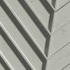 Płyta betonowa na ścianę 3D PB45 1188x600x25, pistacjowy CL08, beton architektoniczny