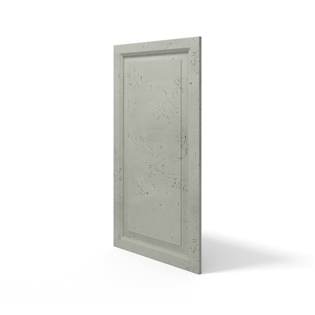 Płyta betonowa na ścianę 3D PB33A 1200x600x30, zgaszona zieleń CL09; wzór A, beton architektoniczny