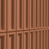 Płyta betonowa na ścianę 3D PB66A 1350x430x22, terakota CL01, wzór A, beton architektoniczny