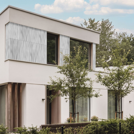 Płyta betonowa na ścianę 3D PB03 1000x500x32, jasnoszary S50, beton architektoniczny