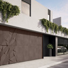 Płyta betonowa na ścianę 3D PB05C 1200x600x48, czekoladowy CL02, wzór C, beton architektoniczny