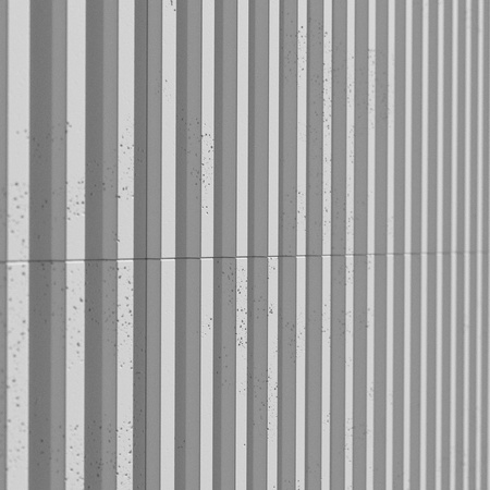 Płyta betonowa na ścianę 3D PB39 1350x490x30, jasnoszary S50, beton architektoniczny