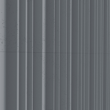 Płyta betonowa na ścianę 3D PB56 1350x430x35, antracytowy B08, beton architektoniczny
