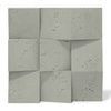 Płyta betonowa na ścianę 3D PB15 600x600x40, zgaszona zieleń CL09, beton architektoniczny