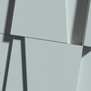 Płyta betonowa na ścianę 3D PB10 600x600x40, jasny błękit CL06, beton architektoniczny