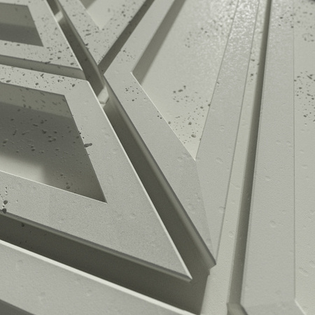 Płyta betonowa na ścianę 3D PB50 1156x600x20, pistacjowy CL08, beton architektoniczny