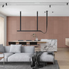 Płyta betonowa na ścianę 3D PB57 1350x460x30, brudny róż CL07, beton architektoniczny