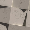 Płyta betonowa na ścianę 3D PB15 600x600x40, kaszmirowy CL04, beton architektoniczny