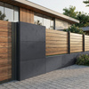 Płyta betonowa na ścianę 2D PA09 1200x600x10, czarny B15, beton architektoniczny
