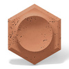 Płyta betonowa na ścianę 3D PB01D 260x300x37, terakota CL01, beton architektoniczny
