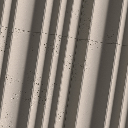 Płyta betonowa na ścianę 3D PB56 1350x430x35, kaszmirowy CL04, beton architektoniczny