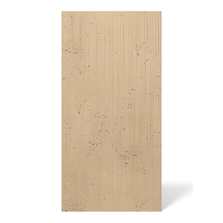 Płyta betonowa na ścianę 3D PB23 1200x600x25, miodowy CL03, beton architektoniczny