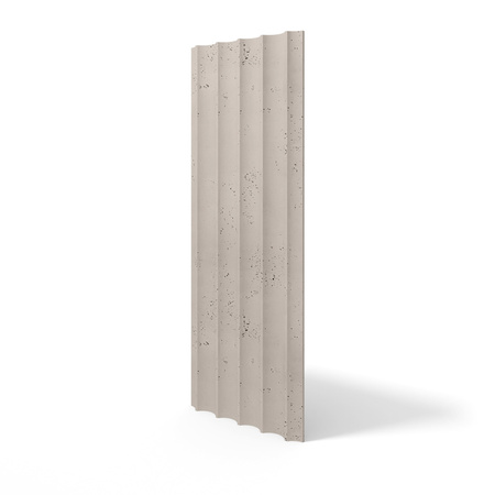 Płyta betonowa na ścianę 3D PB59 1350x500x35, kaszmirowy CL04, beton architektoniczny