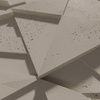 Płyta betonowa na ścianę 3D PB12B 600x600x40, szarobeżowy CL05; wzór B, beton architektoniczny