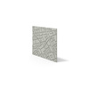 Płyta betonowa na ścianę 3D PB71F 600x600x22, pistacjowy CL08; wzór F, beton architektoniczny