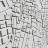 Płyta betonowa na ścianę 3D PB71F 600x600x22, jasnoszary S50, wzór F, beton architektoniczny