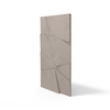 Płyta betonowa na ścianę 3D PB05B 1200x600x48, szarobeżowy CL05, wzór B, beton architektoniczny