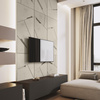 Płyta betonowa na ścianę 3D PB18 1200x600x38, kość słoniowa KS, beton architektoniczny