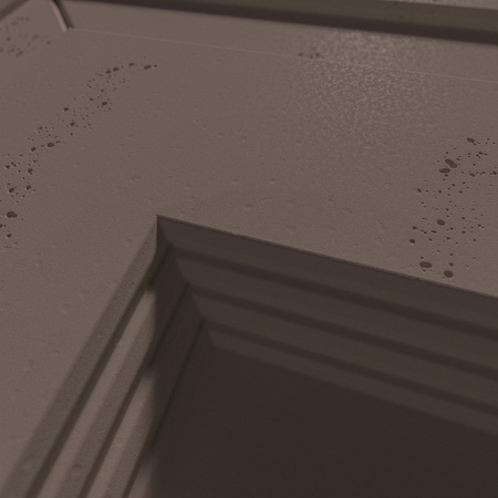 Płyta betonowa na ścianę 3D PB21 1050x600x45, czekoladowy CL02, beton architektoniczny