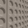 Płyta betonowa na ścianę 3D PB28 1200x600x30, szarobeżowy CL05, beton architektoniczny