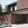 Płyta betonowa na ścianę 3D PB13 1200x600x40, brudny róż CL07, beton architektoniczny