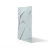 Płyta betonowa na ścianę 3D PB05A 1200x600x48, jasny błękit CL06, wzór A, beton architektoniczny