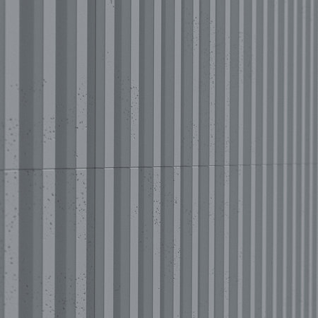 Płyta betonowa na ścianę 3D PB39 1350x490x30, antracytowy B08, beton architektoniczny