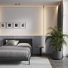 Płyta betonowa na ścianę 3D PB33A 1200x600x30, antracytowy B08, wzór A, beton architektoniczny
