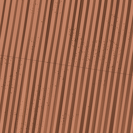 Płyta betonowa na ścianę 3D PB23 1200x600x25, terakota CL01, beton architektoniczny