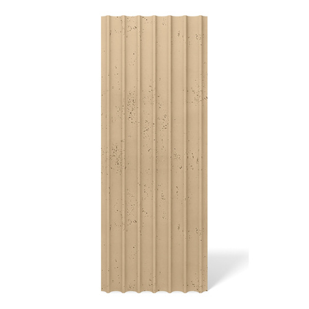 Płyta betonowa na ścianę 3D PB60 1350x520x35, miodowy CL03, beton architektoniczny