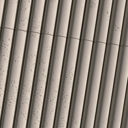 Płyta betonowa na ścianę 3D PB57 1350x460x30, kaszmirowy CL04, beton architektoniczny