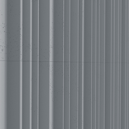 Płyta betonowa na ścianę 3D PB56 1350x430x35, szary S96, beton architektoniczny