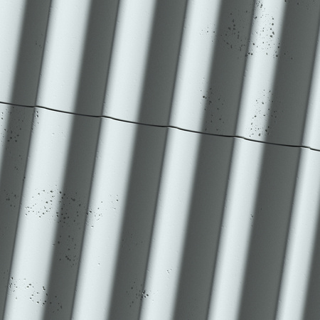 Płyta betonowa na ścianę 3D PB60 1350x520x35, jasny błękit CL06, beton architektoniczny