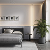 Płyta betonowa na ścianę 3D PB33A 1200x600x30, szary S96; wzór A, beton architektoniczny