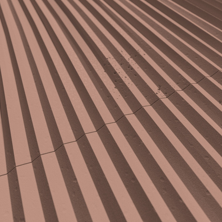 Płyta betonowa na ścianę 3D PB23 1200x600x25, brudny róż CL07, beton architektoniczny