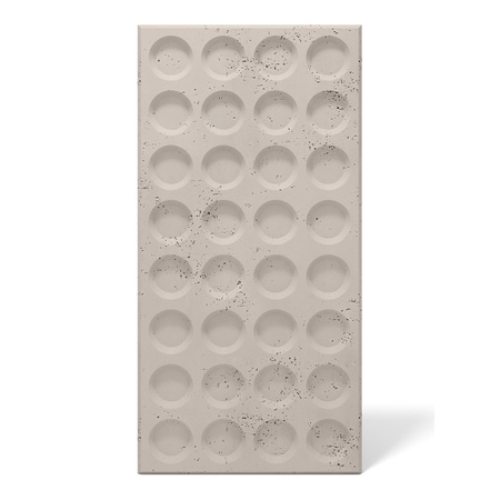 Płyta betonowa na ścianę 3D PB28 1200x600x30, kaszmirowy CL04, beton architektoniczny