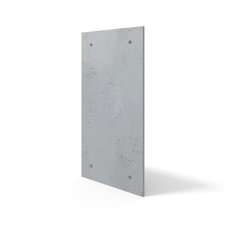 Płyta betonowa na ścianę 3D PB30 1200x600x20, szary S96, beton architektoniczny