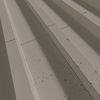 Płyta betonowa na ścianę 3D PB40 1350x510x30, szarobeżowy CL05, beton architektoniczny