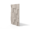 Płyta betonowa na ścianę 3D PB11 1200x600x40, kaszmirowy CL04; wzór A, beton architektoniczny