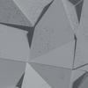 Płyta betonowa na ścianę 3D PB06B 600x600x42, antracytowy B08; wzór B, beton architektoniczny