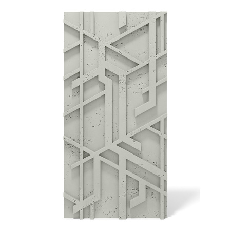 Płyta betonowa na ścianę 3D PB27 1200x600x35, pistacjowy CL08, beton architektoniczny